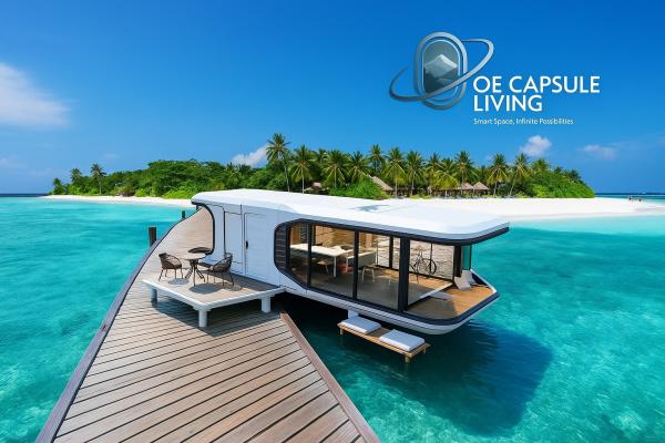 Sleeping Space Capsule Container House Future Concept Capsule