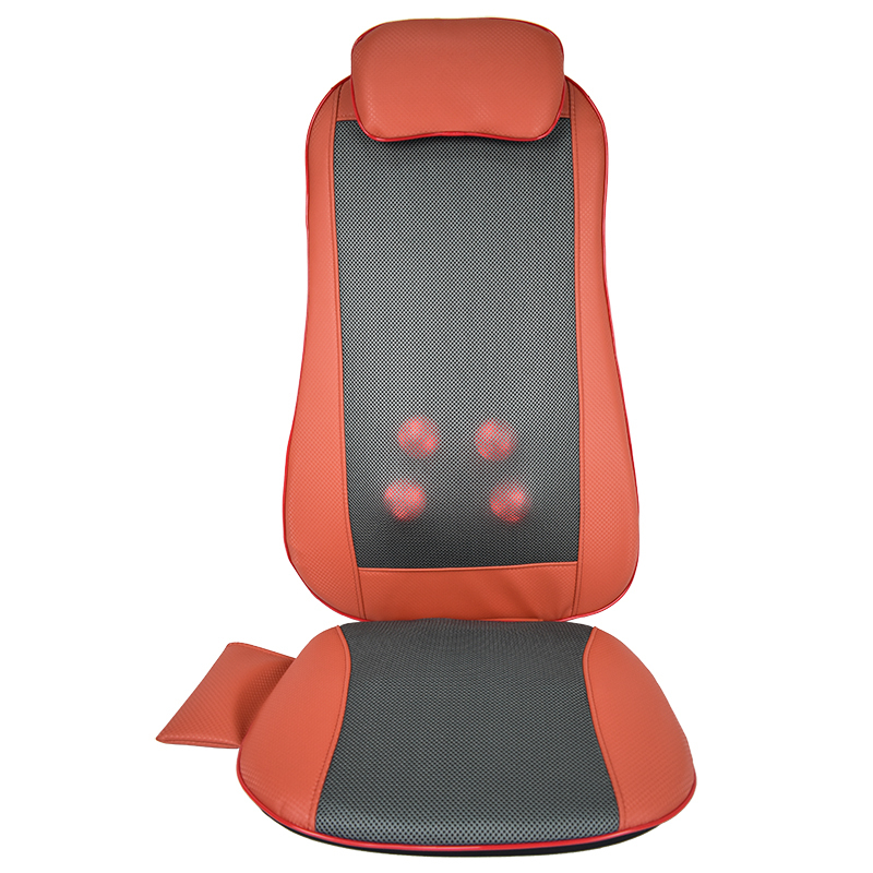 3D Shiatsu Body Care Full Back Kneading Shiatsu Car Seat Electric Massage Cushion