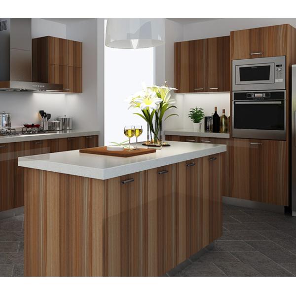 Cabinet Doors Pvc Decorative Foil 3d Membrane With 1260mm / 1400mm Width