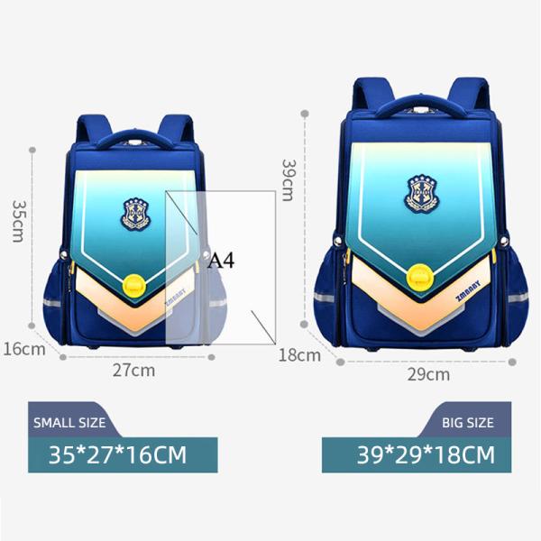 Children Orthopedic Kids Backpack Large Capacity Waterproof School Bag OEM