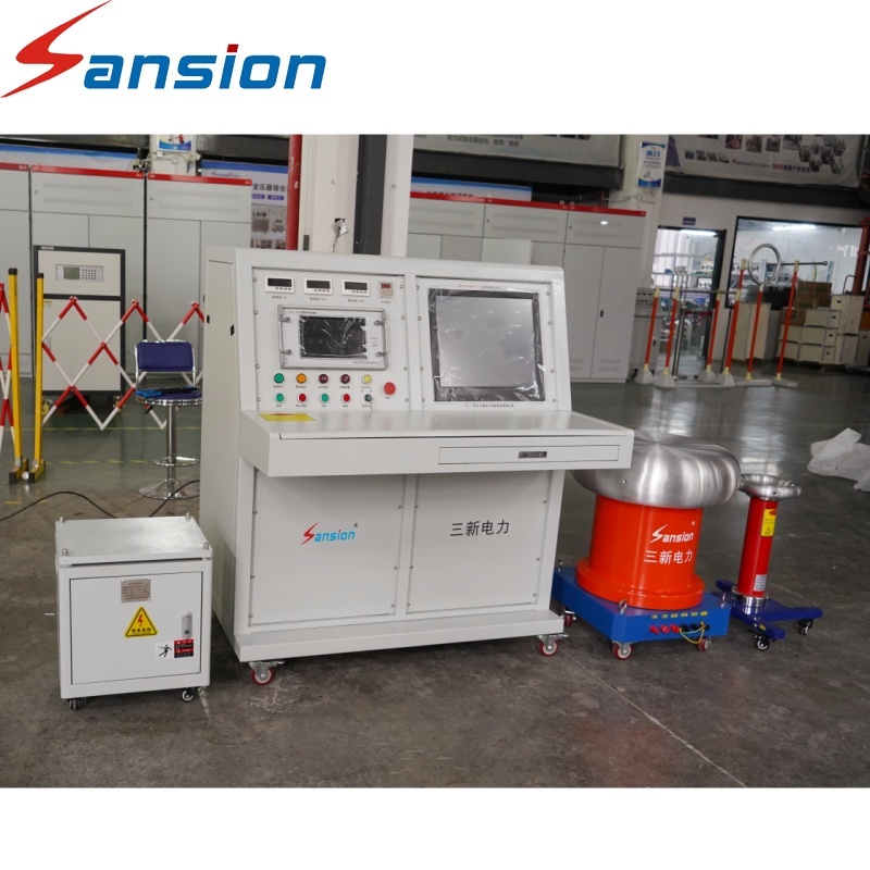 High-Voltage Partial Discharge-Free AC Test System and Testing Equipment for Power Transformer Busbar Cable Switchgear Insulation Evaluation with Generator Control
