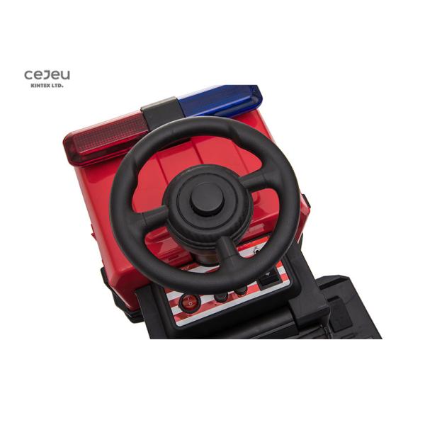 Звучат, что 12 месяца ноги справляет тележка езды 6V4.5AH горящая с полицией