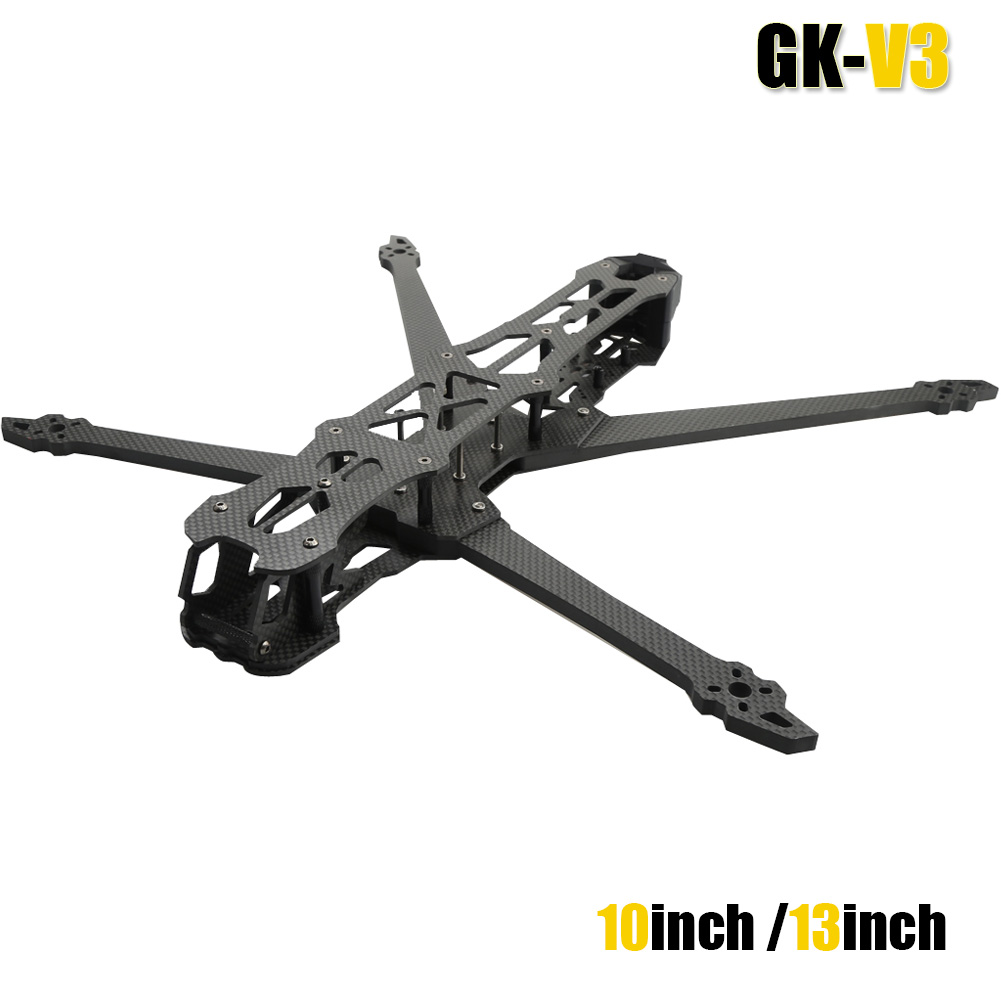 GK-V3 10 Inch/13 FPV Drone Frame KIT 435mm/550 Carbon Fiber For RC Long Range Racing Quadcopter