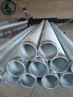Plein Johnson Screen Pipe soudé, tuyau bon d'acier inoxydable pour le perçage de puits d'eau