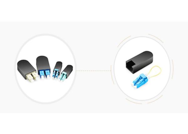 LC Duplex PVC Single Mode Fiber Loopback Module Cable For Data Center