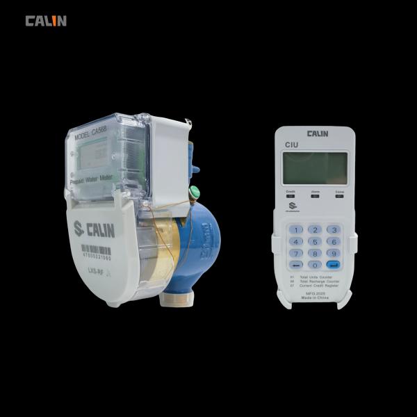 Display LCD Multi Jet Medidores de agua prepagados con teclado CIU