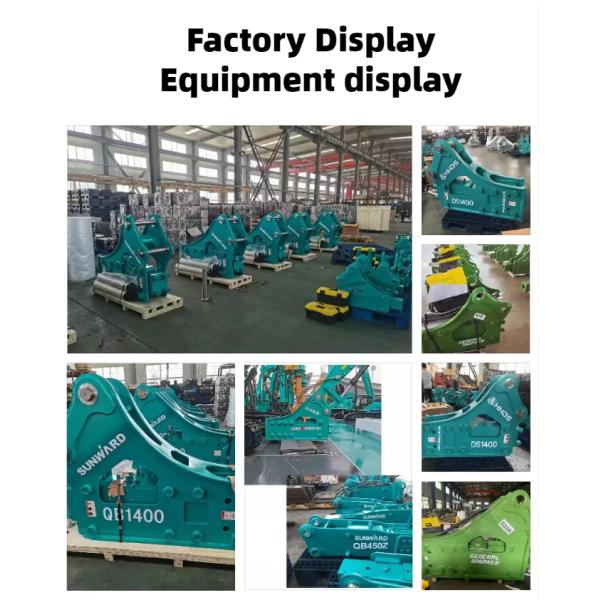 Triangle Side Type Excavator Breaker Hammer 300kg With Intelligent Breaking Technology