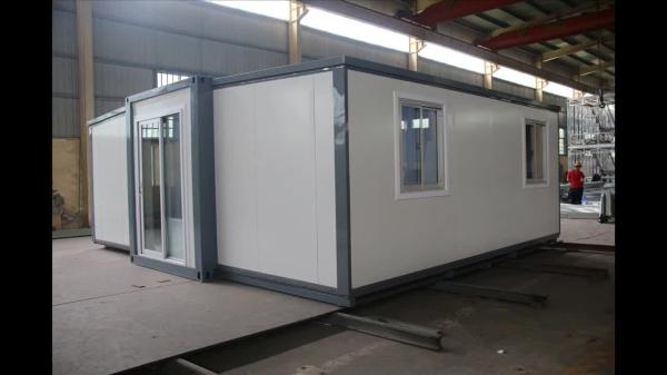 Q235 / Q345 Light Steel Frame Container House Mobile Office Container House