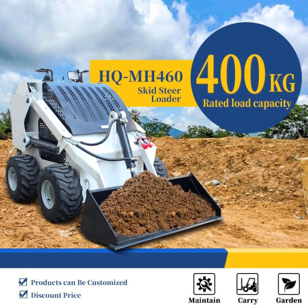 Многофункциональная сцепная сдвижная загрузка для смешивания бетона, снятия снега и чистки