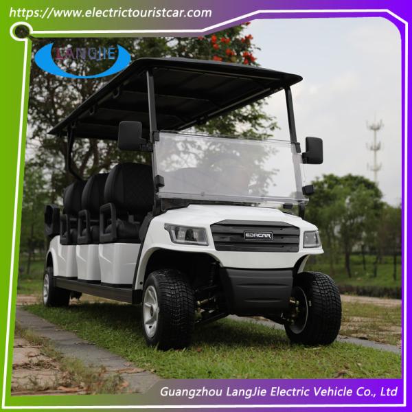 8 пассажирских тележек для гольфа 5 кВт AC MOTOR Buggy Golf Cart для курортов и деревень