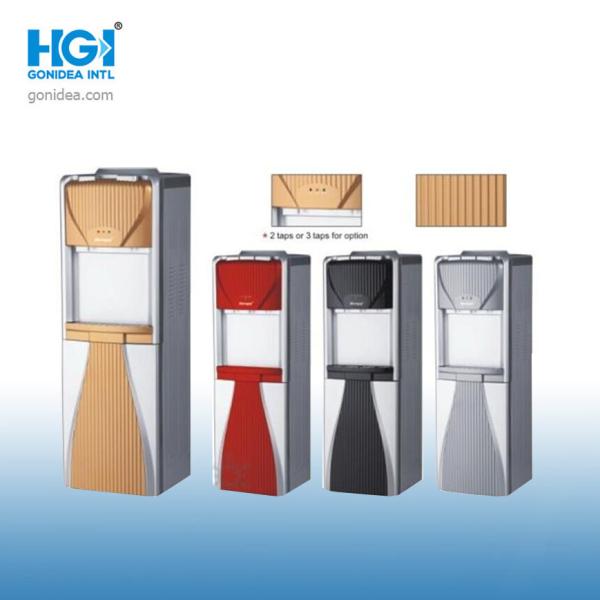 Распределитель холодной воды нержавеющей стали 3 кранов горячий теплый со шкафом хранения