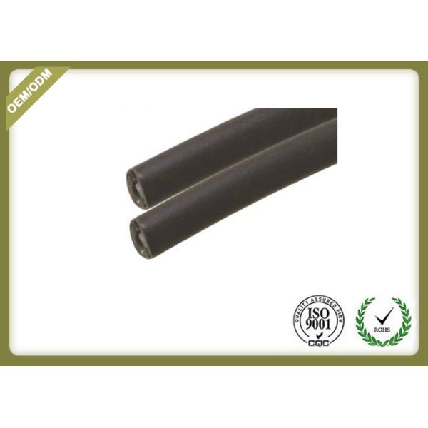 Outdoor optical fiber cable GYTS with light armored PE jacket black color