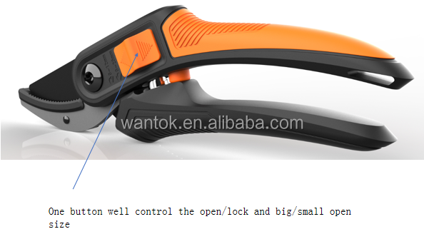 DIY Grade Anvil Pruner featuring High Carbon Steel Blade and Anti-Slip Grip in 2023