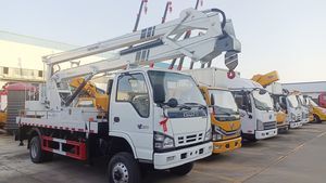 Isuzu 4X4 Telescopic Aerial Work Platform for Sale