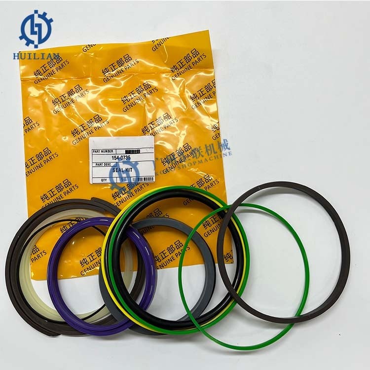 Excavator  456-0199 231-6844 Hydraulic Cylinder Oil Seal  154-0735 154-0757 154-0748 Boom Cylinder Seal Kit Repair Seal
