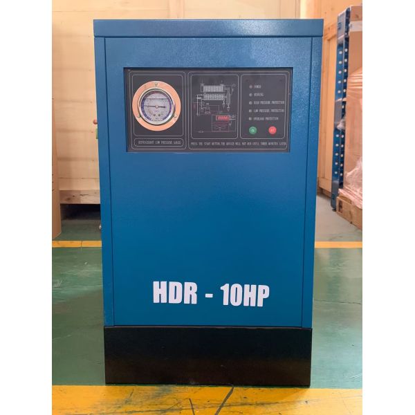10HP Small Refrigerated Air Dryer Refrigerant Type 1.0-500m3/Min
