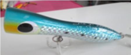 12cm/7g 18cm/105g  24cm/140g high quality  hand made wooden popper fishing hard lure /popper fishing bait/trolling lure