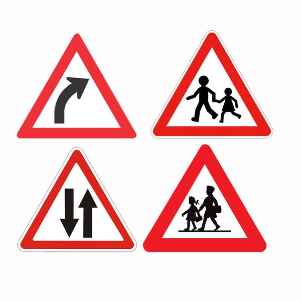 PVC White Printable Road Warning Sign Glass Bead Engineering Grade Reflective Vinyl Film Sticker