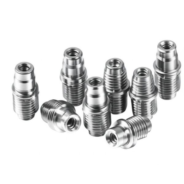 Implants dentaires en titane hexagonale interne, usinage de précision à angle zéro