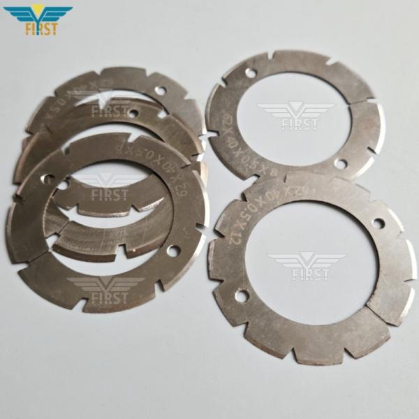 Heidelberg Stahl Folding Machine Cutting Blades In White Steel U Shaped/ V Shaped Options