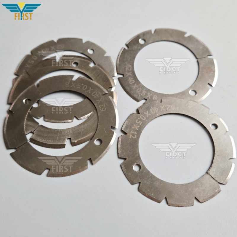 Heidelberg Stahl Folding Machine Cutting Blades In White Steel U Shaped/ V Shaped Options