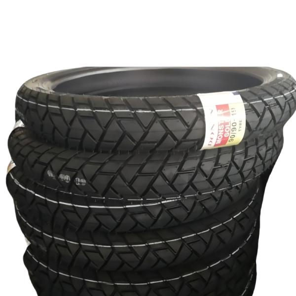 Четырехколесный мотоцикл Мотоцикл мини-велосипед Go Kart Шина переднее/заднее колесо 90/90-12