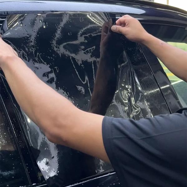 UV Protection Anti Scratch High Heat Self Car Window Tinting Window Position 62% IR Rejection