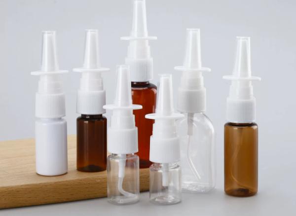 nasal spray nozzle  white PET 18/410 20/410 24/410 28/410