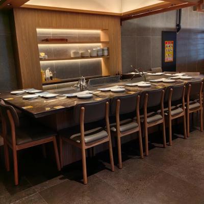 Commercial Electric Teppanyaki Grill Table 1200x850mm Stainless Steel