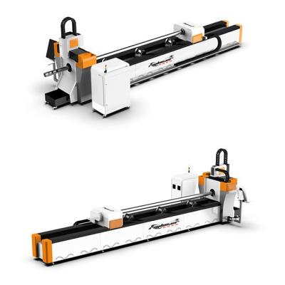 Optical Lens Fiber Laser Pipe Cutting Machine 2000w 3000w 4000w metal tube laser cutting machine copper tube cutting machine