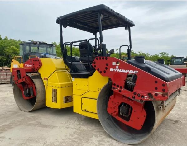 DYNAPAC CC624HF Double Drum Road Roller Second Hand With Well Maintained