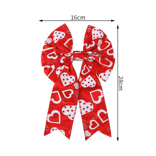 MSD Handmade Valentines Gift Wrap Ribbon Bows in Like picture or Customized Pattern