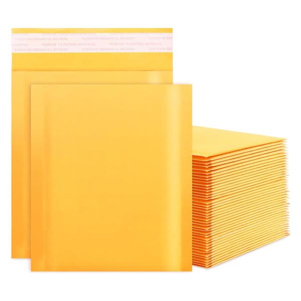 GDCX Custom Waterproof Recycle Compostable Bubble Padded Envelopes Kraft Bubble Mailer Custom Bubble Mailer