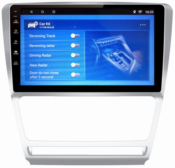 Ouchuangbo car radio gps navigation for Skoda Octavia  2007-2014 with Video bluetooth calculator android 6.0 system