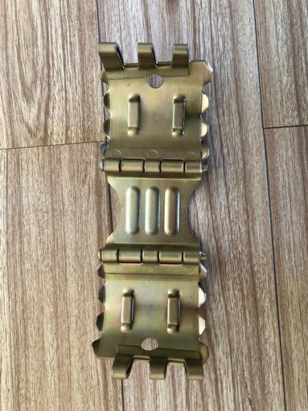 Carbon Steel Cross Coupling Cable Protector Mid Joint Cable Clamp 100mm Length