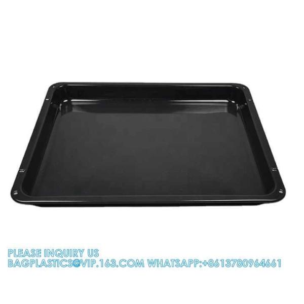 Wholesale Home Kitchen Thicken Nonstick Oven Black 6-13 Inch Tray Round Bakeware Baking Set Tray Oven Baking Pans