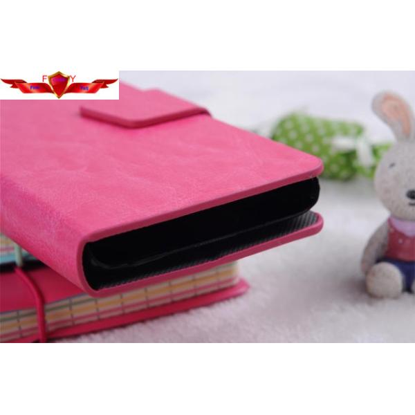 HTC G23 ONE X PU Leather Card Holder Cases Magnetic Buckle Deisn Good Design