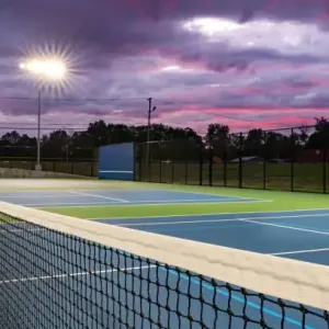 Красочный УФ защитный маркер для кортов с пиклеболом Устойчивый к скольжению 3 мм ПВХ установка