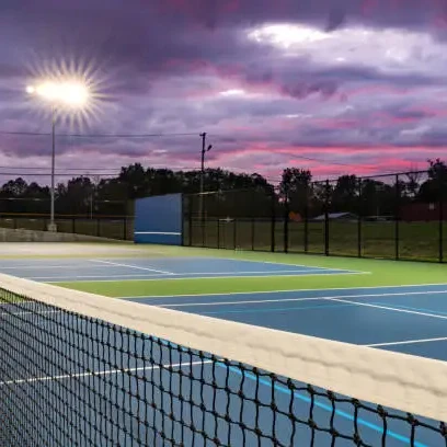 UV Protection Eco-friendly Pickleball Court Mat with 44*20ft or 60*30ft Size Options and 198.43 Pound/roll Weight