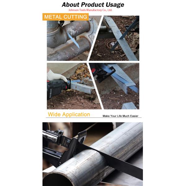 5 упаковки 9 дюймов 14TPI Sawzall лезвия литого железа би-металл меч лезвия тяжелые металлы резки взаимные лезвия пилы