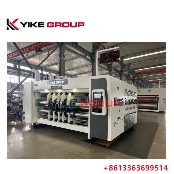 YIKE GROUP Flexo Printer Slotter Die Cutter Stacker Machine For Different Kinds Of Box Making