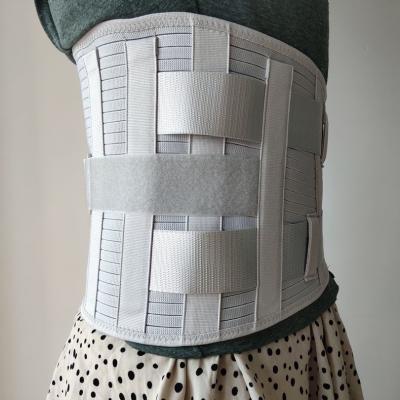 Lumbar Support Brace Waist Belt Neoprene Steel Plate Wrap-around