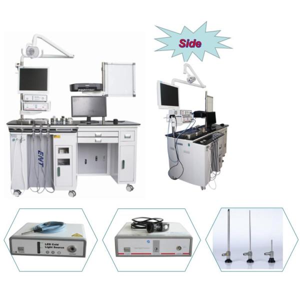 Ear Nose Throat Ent Medical Equipment Modern Style Tempered Plexiglass Desktop
