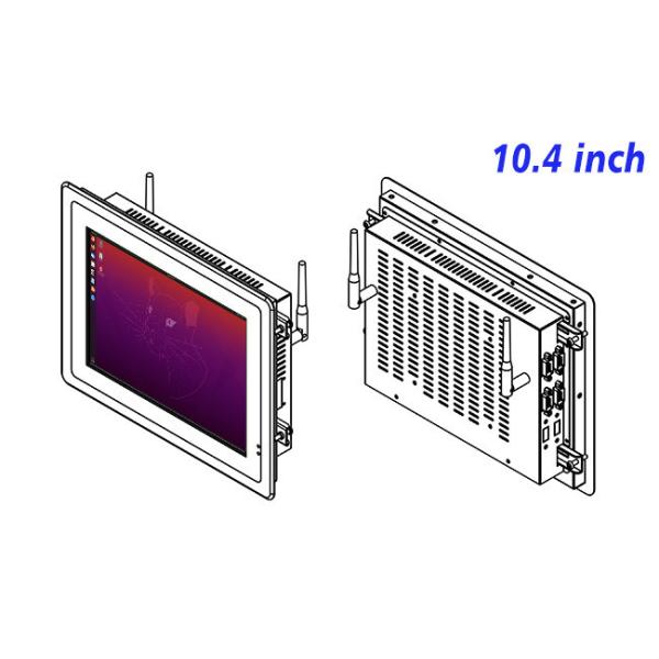 10.4-Inch Embedded Linux Display for Industrial Control Systems and HMI Applications