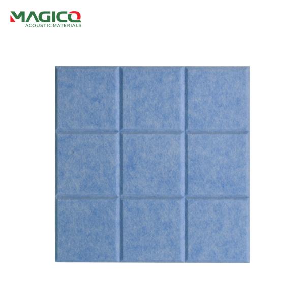 PET Felt Acoustic Wall Board Effective Soundproofing Polyester Fiber Acoustic Panel for Decoration