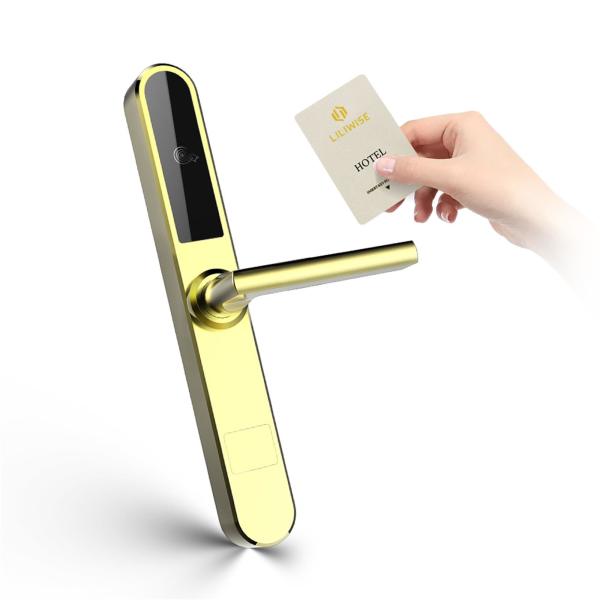 Keyless Electric RFID 30uA Hotel Room Security Door Locks