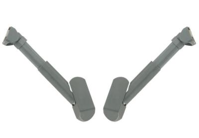 Spray Painted Cabinet Lid Support Hardware For Up - Turning Wooden Door