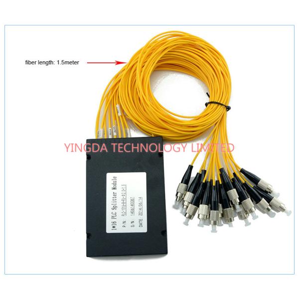Модуль FC UPC SM 2.0mm Splitter высокой точной сети FTTH пассивный оптически