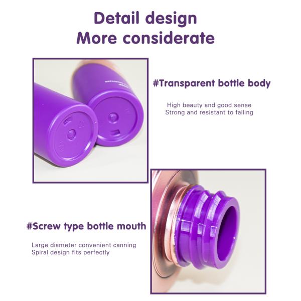 Luxury cosmetics packaging  for Serum 40ml PETG bottle