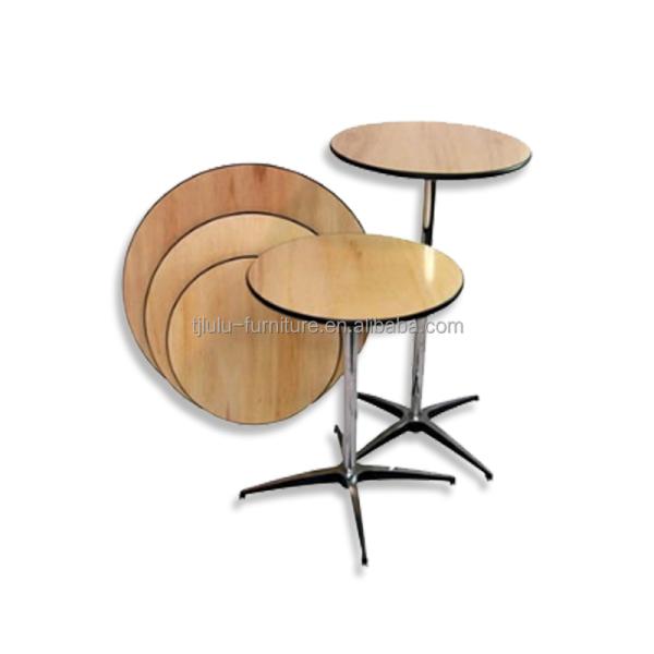 Natrual Solid Wood Frame Wooden Restaurant Bar Stool Counter Height Bar Stools High Wood Tables Dining Folding Table